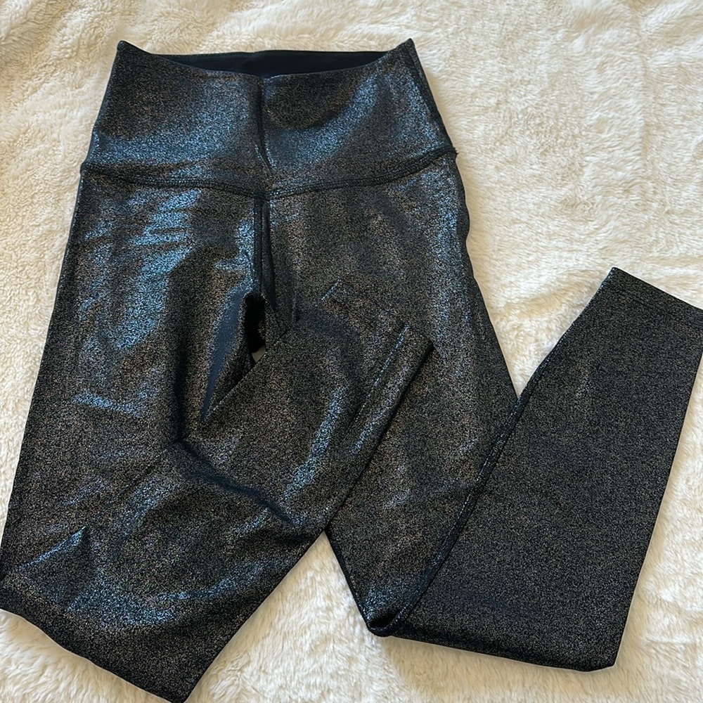 Brand new never worn, black and sparkly beyond yoga leggings